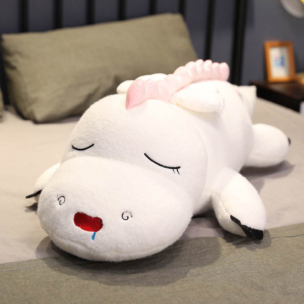 Barney: 4.2ft Giant Dinosaur Body Pillow Plush Toy - Soft Hugging Pillow for Kids & Adults, Perfect for Cuddling, Sleeping, and Home Decor