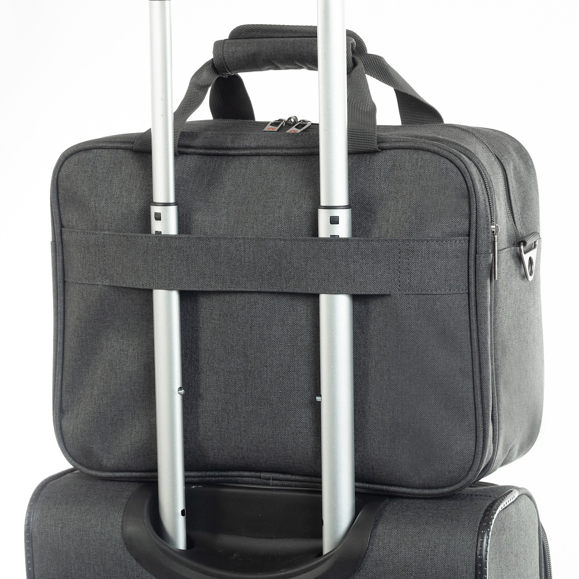 Air Canada Belmont 2-Piece Carry-On Luggage Set with Tote Bag - Perfect for Business Travel & Weekend Getaways