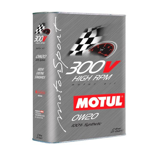 Motul 300V Competition 0W20 Synthetic Motor Oil - High Performance Engine Lubricant for Racing, Sports Cars & Daily Driving