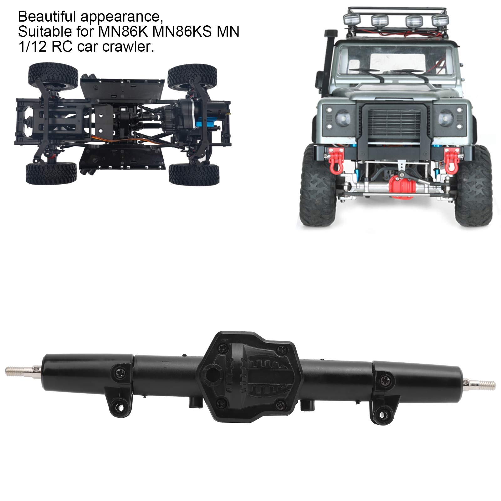 Metal Gear RC Car Axle for MN86K MN86KS - Upgrade & Spare Parts for Off-Road Racing