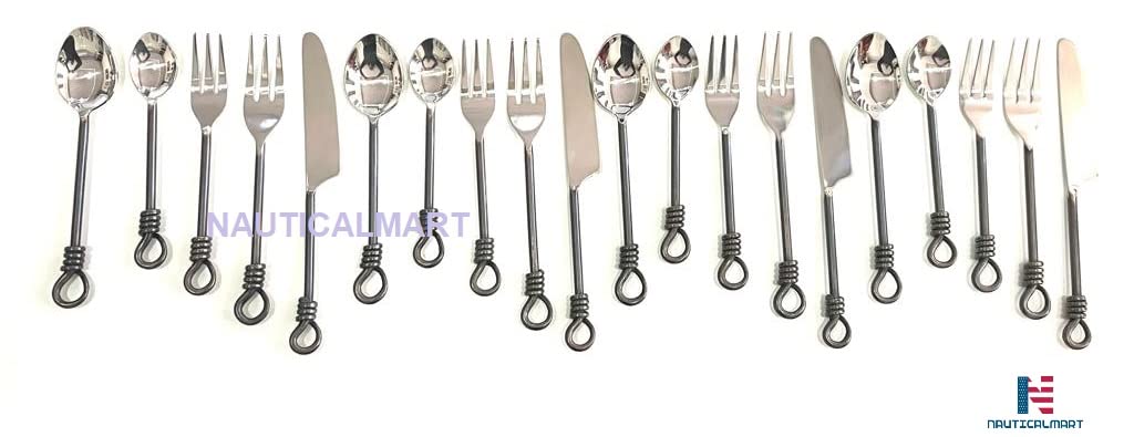 Premium Stainless Steel Flatware Set - 3-Piece Modern Silverware Utensils for Kitchen, Restaurant, Wedding & Party | Durable Dinnerware Accessories for Everyday Use & Special Occasions