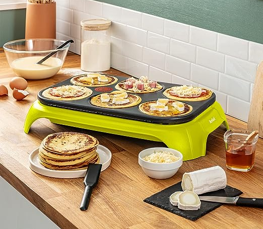 Tefal Colormania 1000W Electric Crepe Maker - Perfect for Breakfast, Desserts & Family Gatherings