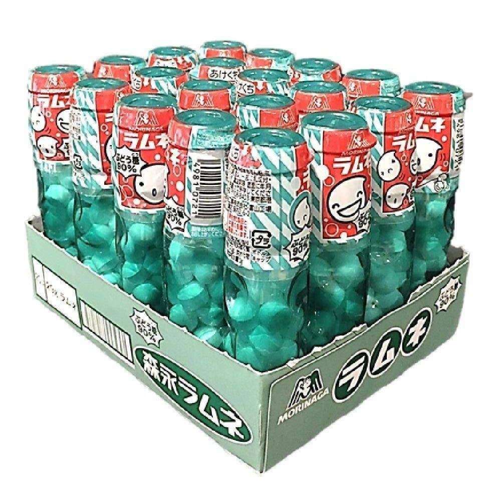 Morinaga Ramune Soda Candy - Japanese Soft Drink Flavor Hard Candy (20-Pack) - Perfect for Parties, Snacking & Japanese Culture Enthusiasts