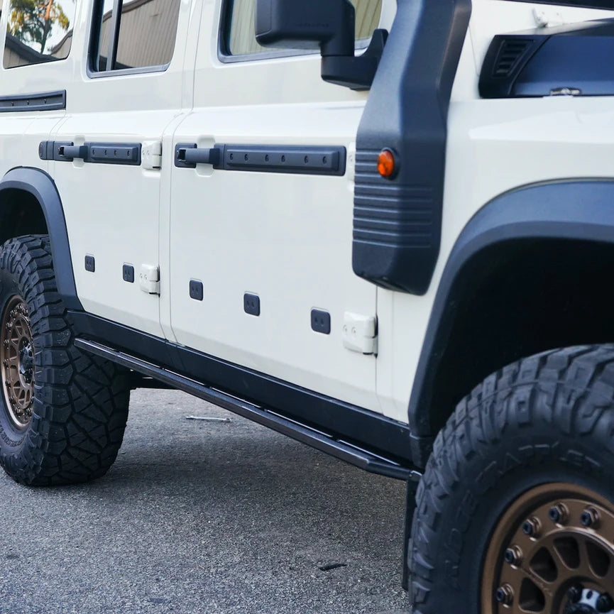 2023+ Ineos Grenadier Rock Sliders | Heavy Duty Off-Road Protection | Signature Autosports Gear | Perfect for Rock Crawling & Trail Adventures