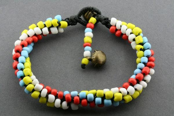 Colorful Tubular Bracelet for Women - Trendy Stackable Bangle Set for Everyday Wear & Layering Fashion
