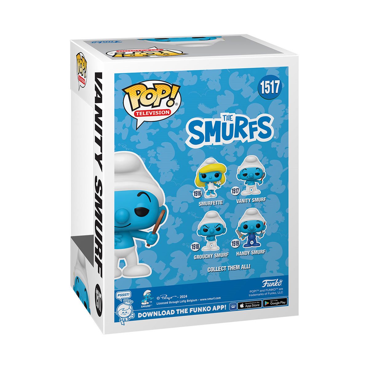 The Smurfs: Vanity Smurf - Premium Collectible Figurine for Fans & Gift Ideas | Perfect for Home Decor, Office Display & Smurfs Collection