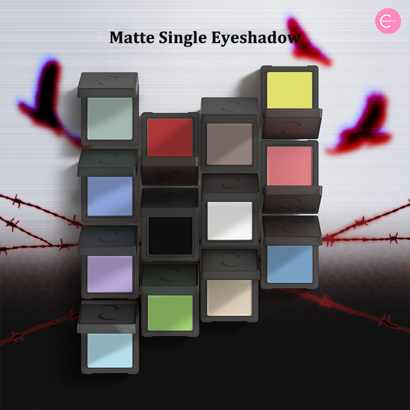 DRAMO Moonwheel Magnetic Matte Single Eyeshadow - Long Lasting, Highly Pigmented Eyeshadow for Everyday & Party Makeup