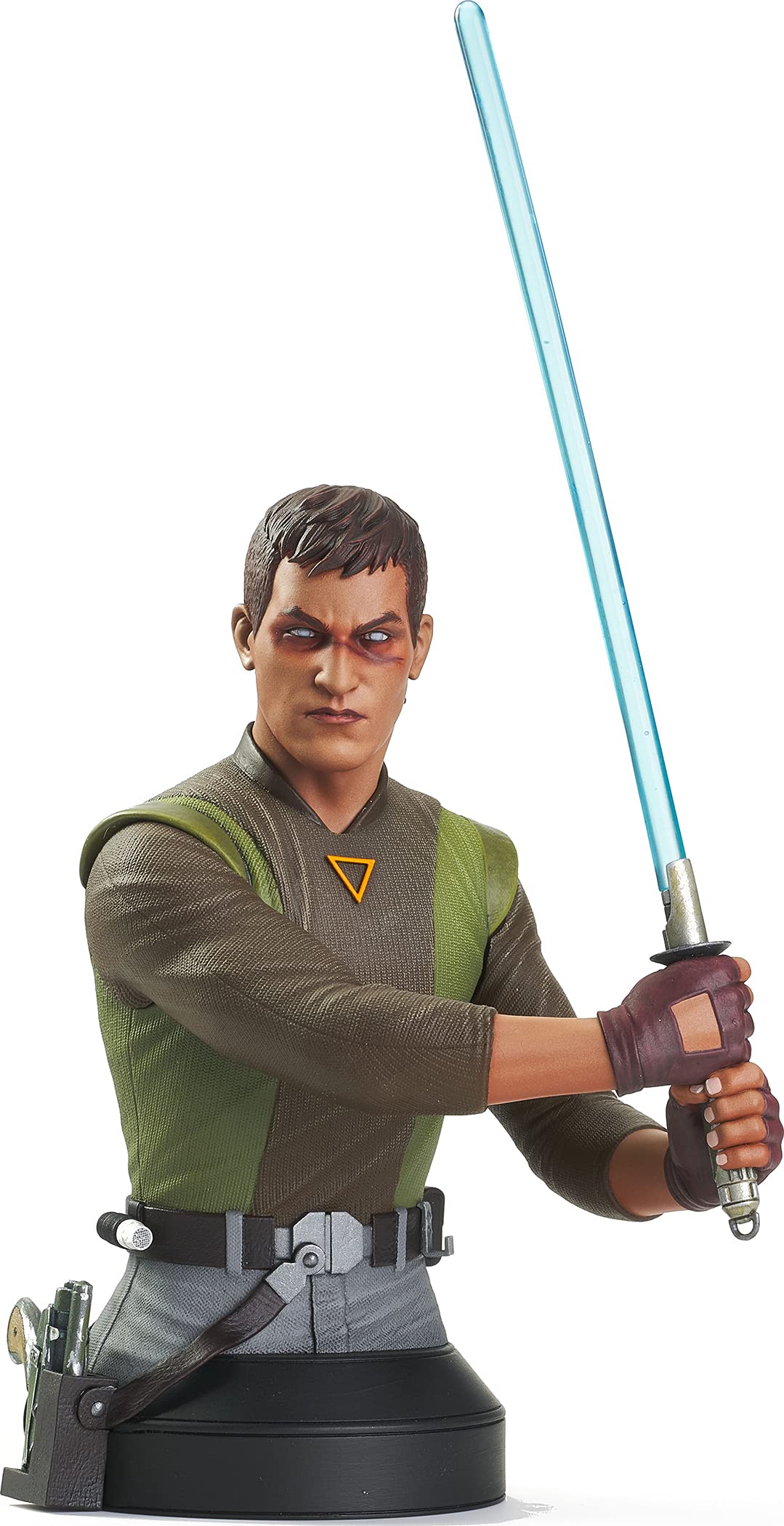 Diamond Select Toys Star Wars Rebels Kanan Jarrus 1:6 Scale Collectible Bust - Multicolor Action Figure for Display & Star Wars Fans Collection - Perfect for Home Decor, Office Display, and Gift for Star Wars Enthusiasts