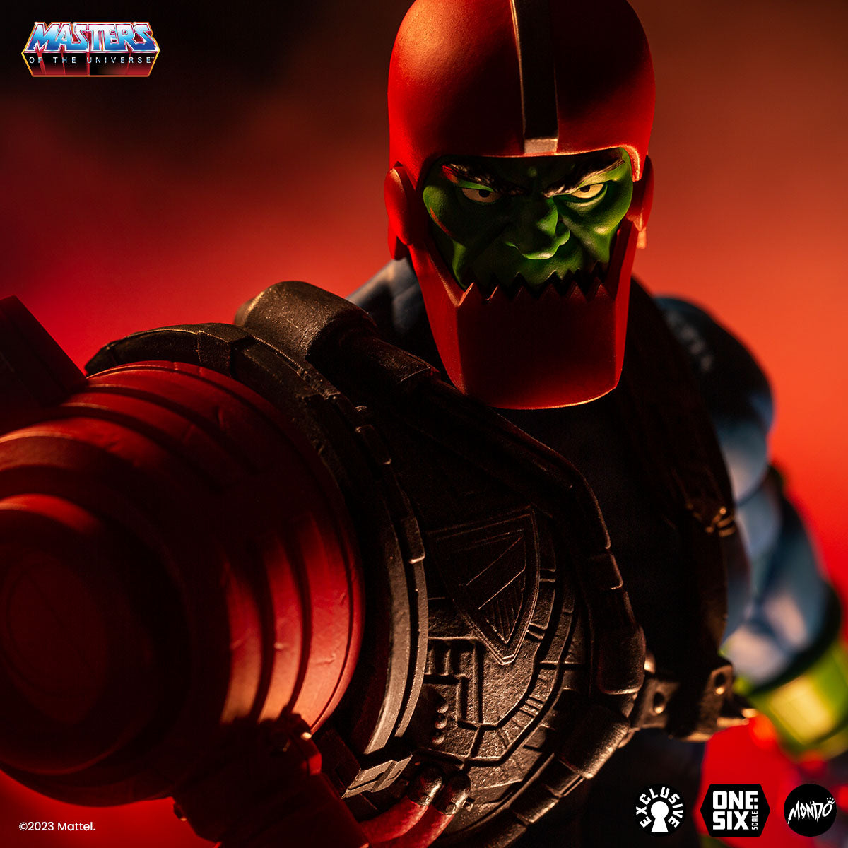 Masters of the Universe Trap Jaw 1/6 Scale Action Figure - Classic Variant Collectible Toy for Display & Play | Perfect for Fans, Collectors, and Home Decor