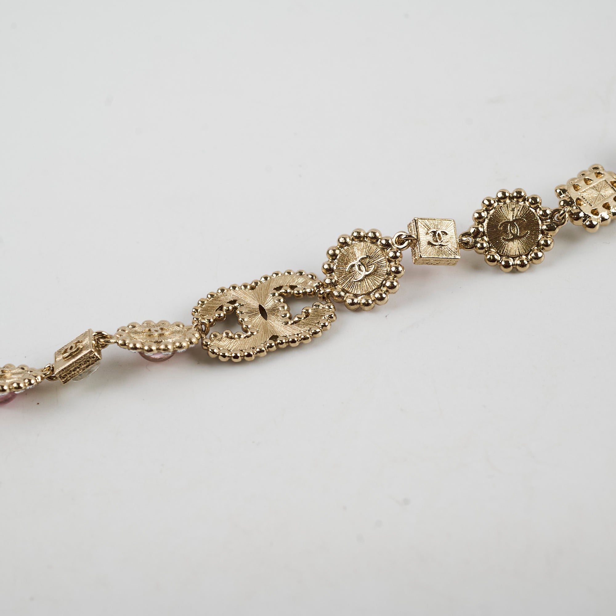 Chanel Chain Fancy Belt 21k Gold Plated - Luxury Women's Fashion Accessory for Party, Wedding & Evening Outfits