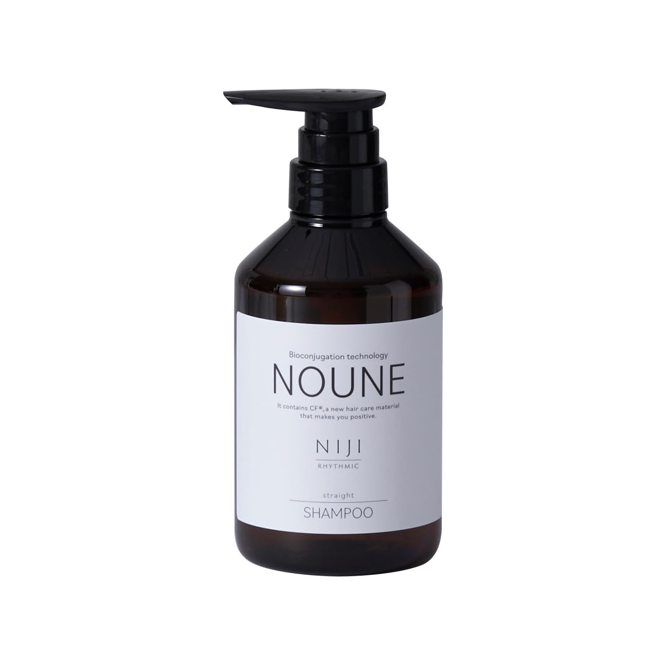 NOUNE Straight Shampoo for Smooth & Silky Hair - 13.5 fl oz (400 ml) - Sulfate-Free Formula for Daily Use at Home & Salon