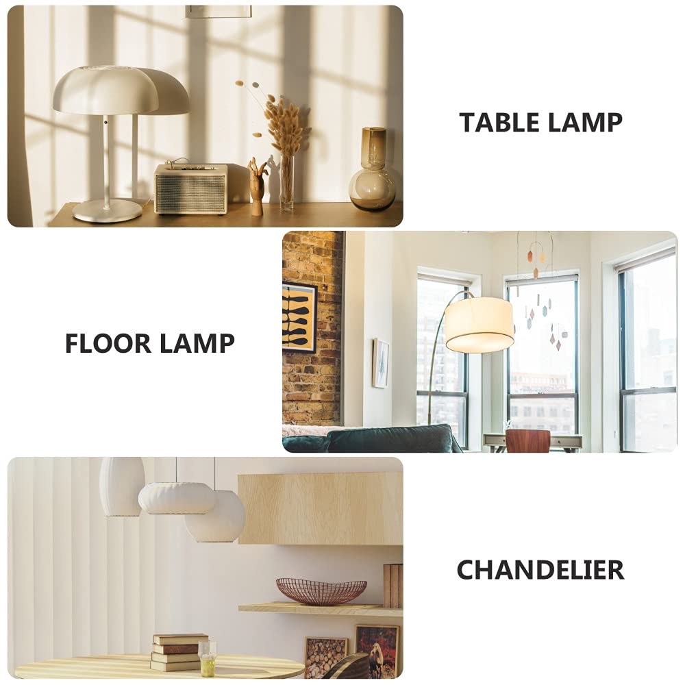 1pc Pleated Fabric Lampshade - DIY Creative Table Lamp Shade Accessory for Home Decor, Living Room, Bedroom & Office Lighting