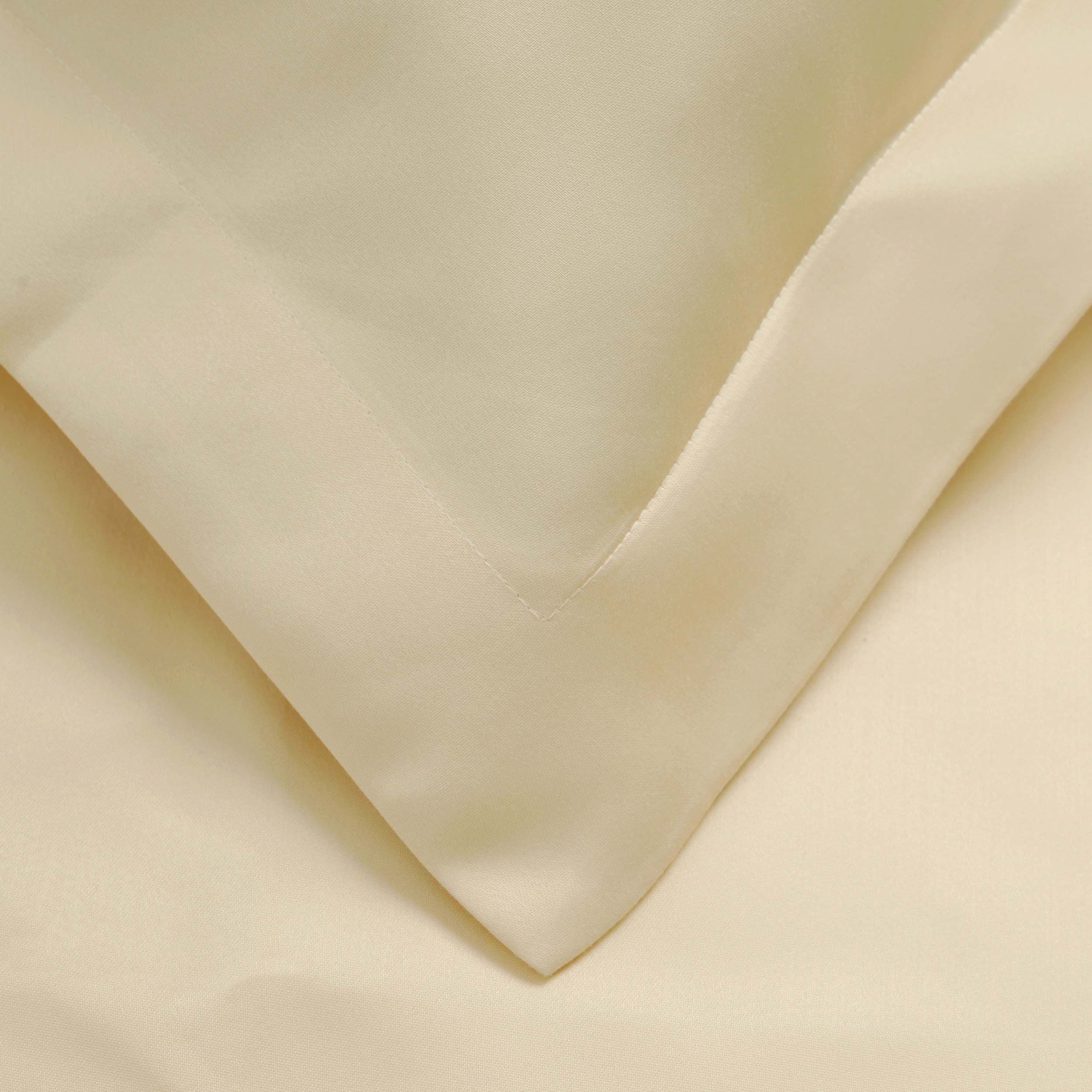 1000 Thread Count Wrinkle Resistant Solid Duvet Cover Set - Ultra Soft Luxury Bedding for Master Bedroom & Guest Room - Perfect for All Seasons & Hotel-Style Comfort