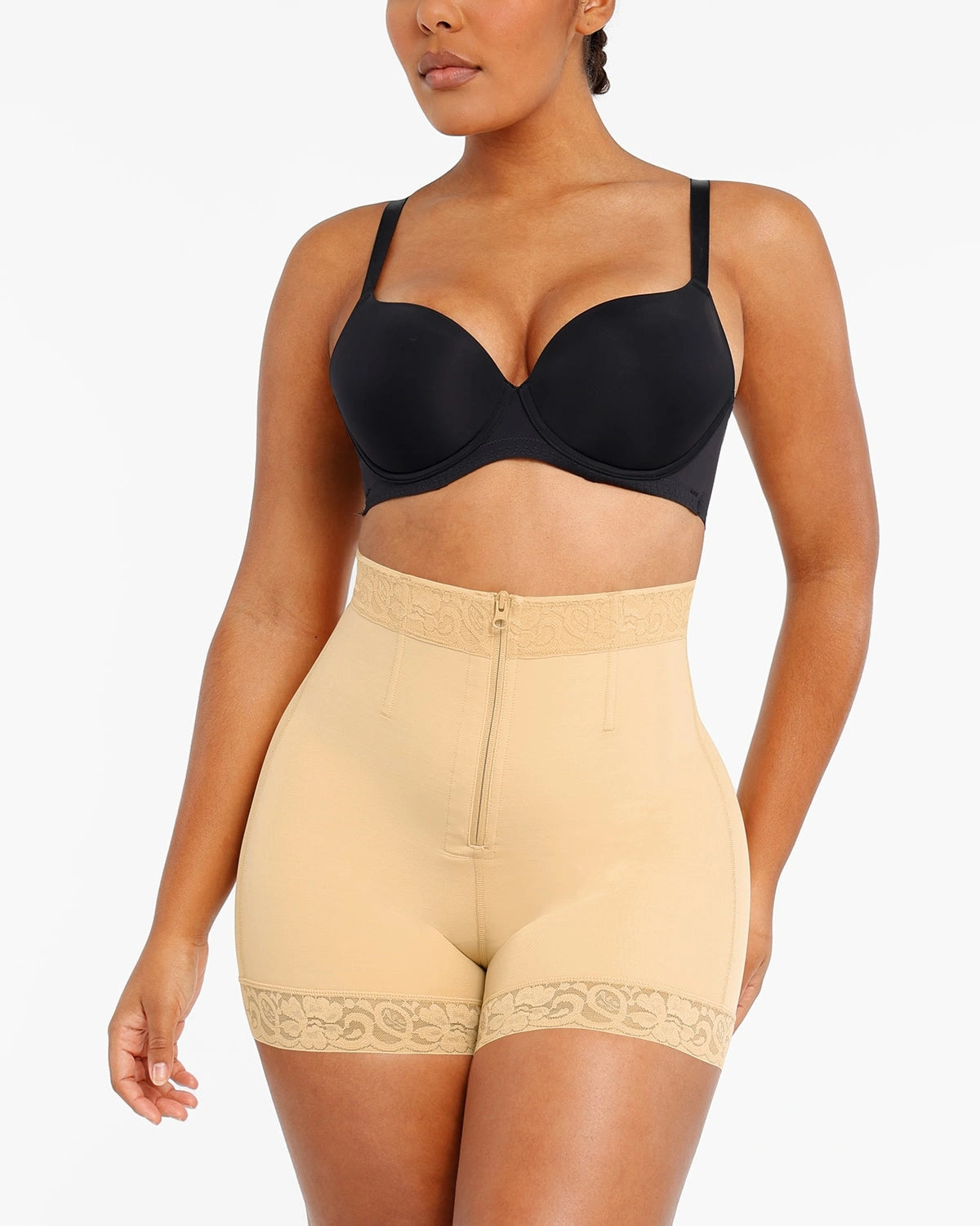 AirSlim® Lace Steel Boned Butt Enhancer - Shapewear for Women, Waist Trainer & Hip Lift Underwear | Perfect for Body Shaping, Special Occasions & Everyday Wear