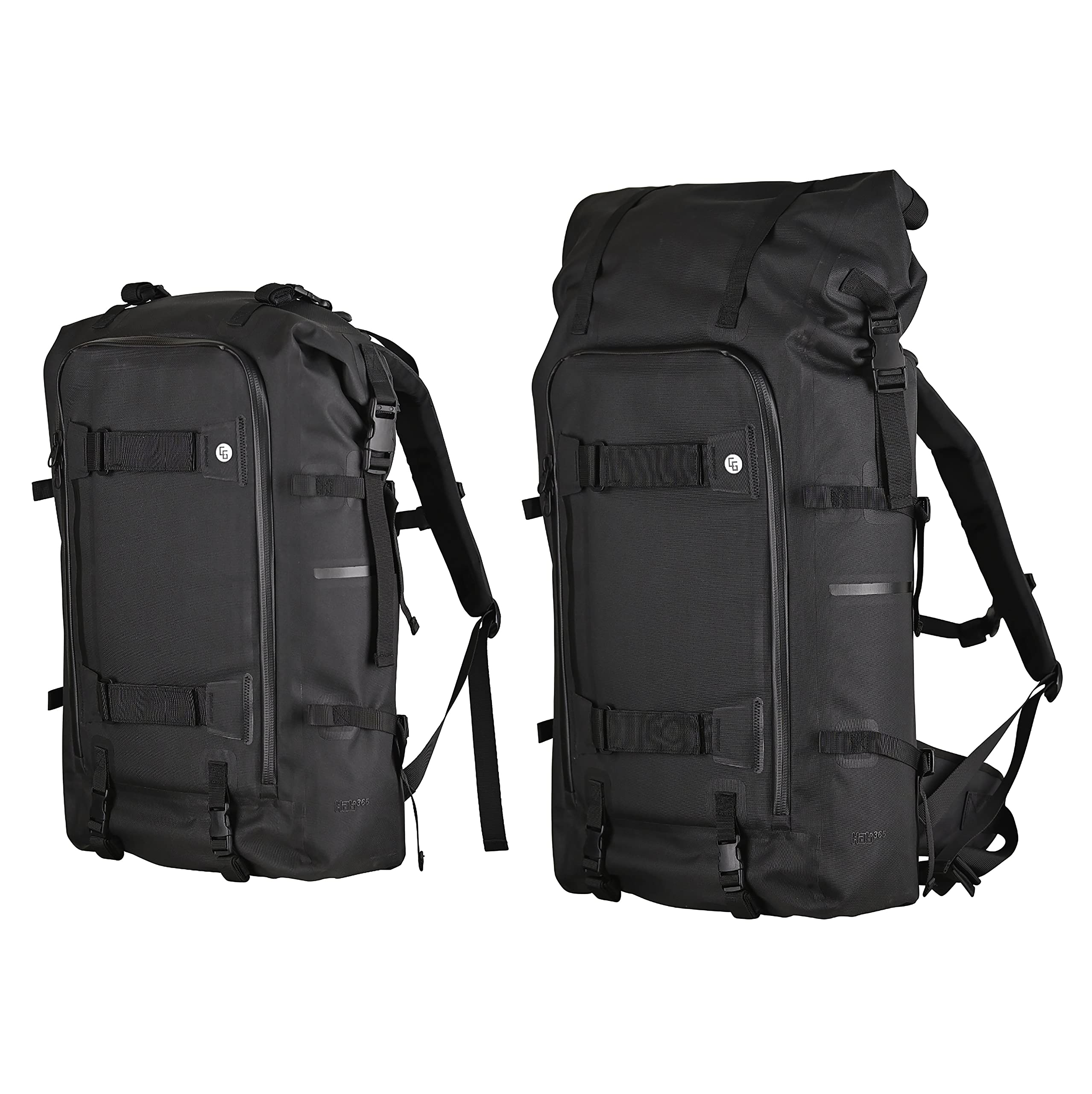 CandyGrind 365 Backpack GEN5 - Waterproof Laptop Backpack for Men & Women, 17 Inch Laptop Compartment, Travel & Work Backpack (Black) - Perfect for Business Travel, College, Hiking & Daily Commute