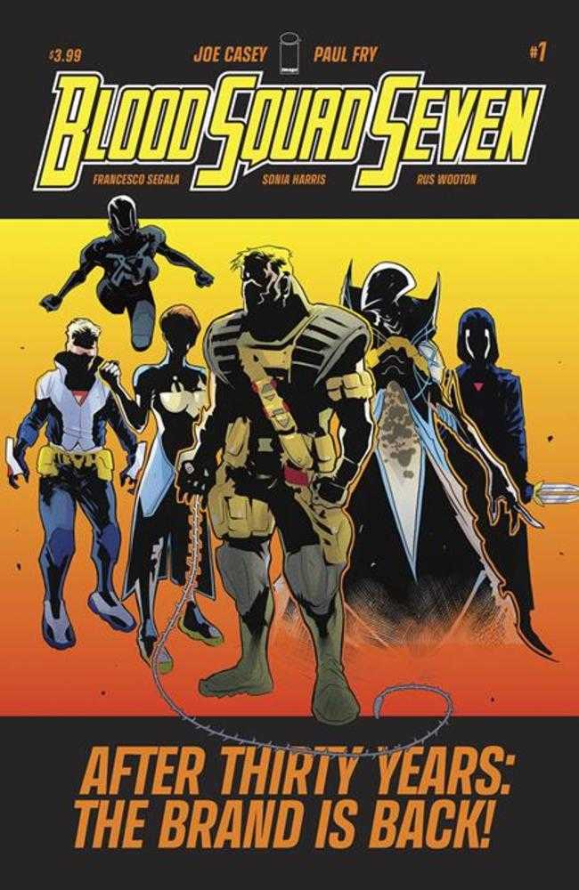 Blood Squad Seven #1 Cover A by Paul Fry - Exclusive Comic Book for Collectors & Fans | Perfect for Gifts, Displays & Comic Enthusiasts