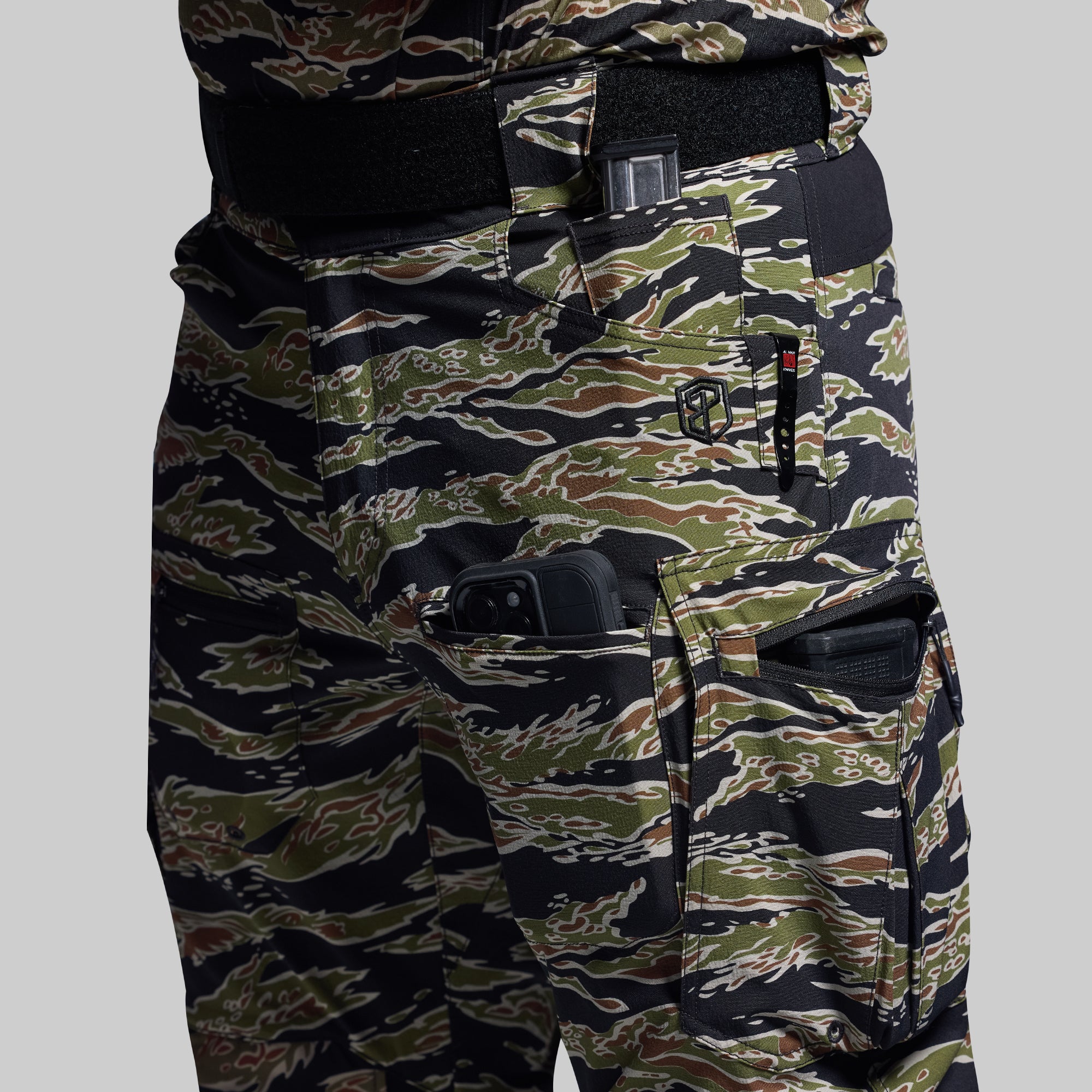 Op Assault Tactical Pants - Jungle Tiger Camo | Military & Outdoor Adventure Gear for Hiking, Hunting & Airsoft