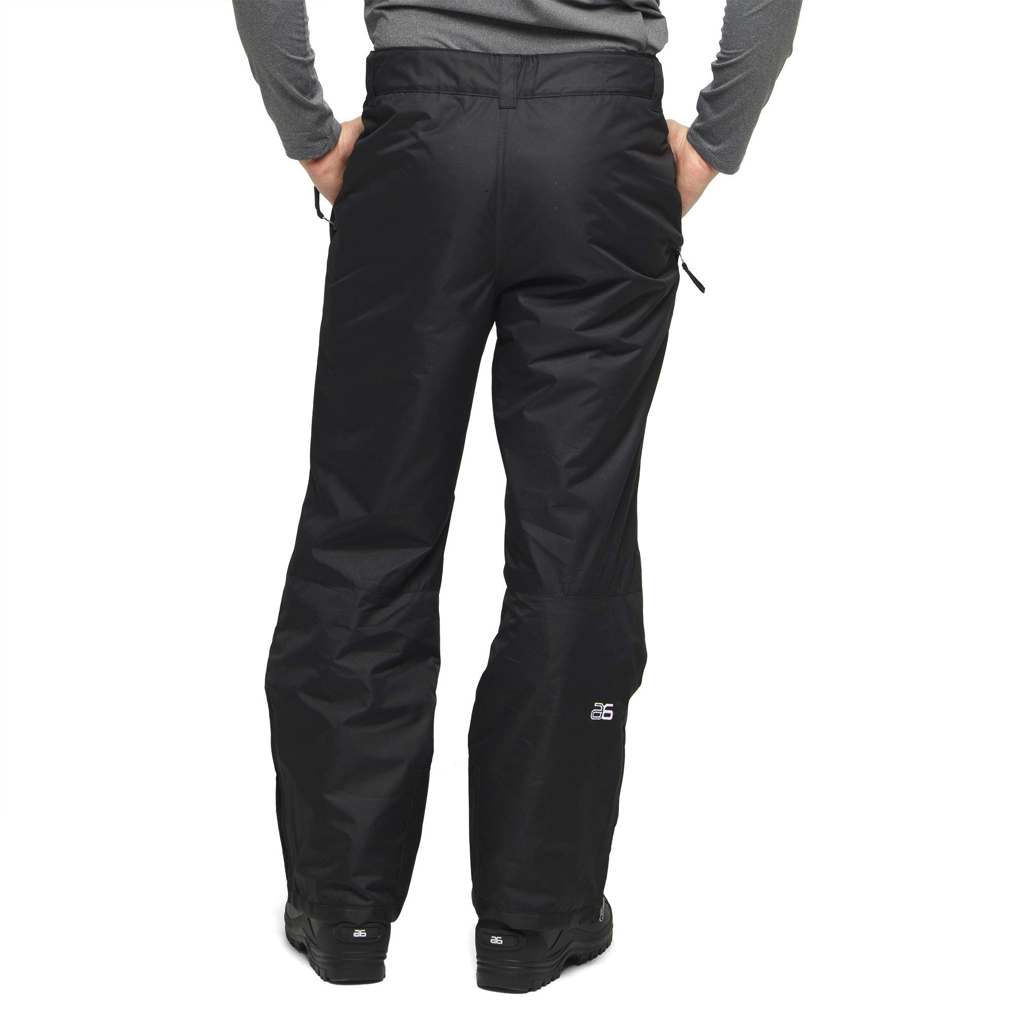 SkiGear Men's Essential Snow Pants - Waterproof Winter Ski Pants for Men with Insulation - Perfect for Skiing, Snowboarding & Cold Weather Outdoor Activities