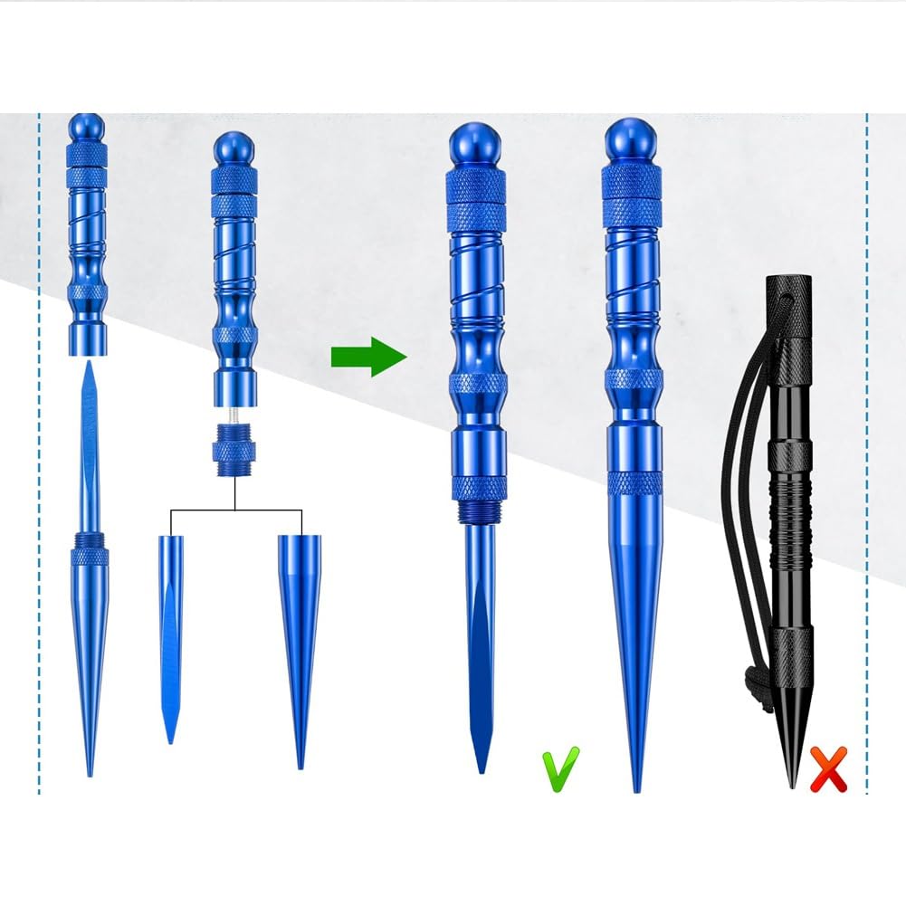 Paracord Knotting Tools Set - DIY Weaving Lacing Needles & Smoothing Tool for Bracelets, Survival Gear & Outdoor Crafts | Camping, Hiking & Emergency Preparedness