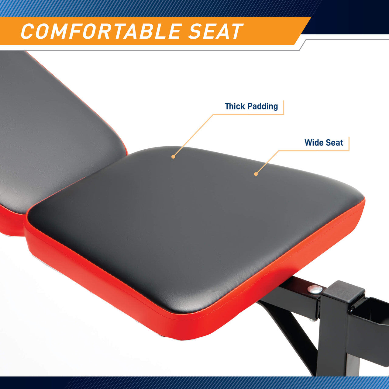 Marcy Pro Standard Weight Bench with 100 lb Weight Set - Adjustable Home Gym Equipment for Strength Training | PM 2084 | Perfect for Home Workouts & Muscle Building