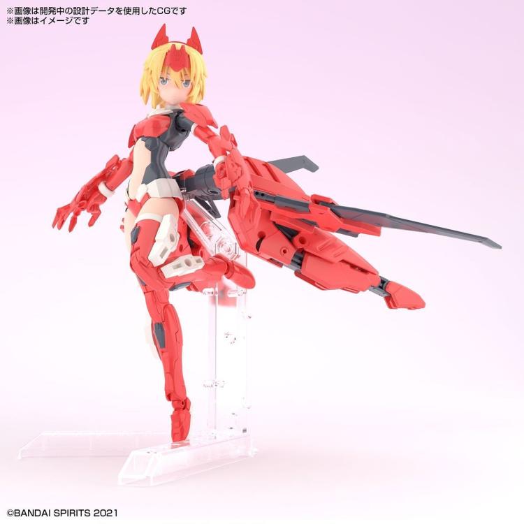 Bandai 30 Minutes Sisters 30MS #04 SIS-GC69R Alka Carti (Quartet Form) Plastic Model Kit - Anime Figure Building Set for Collectors & Hobbyists - Perfect for Display, Customization & Gifts