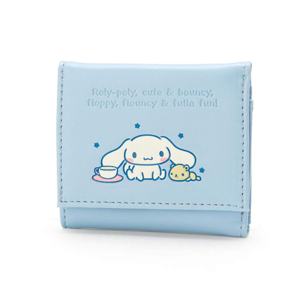 Sanrio Cinnamoroll Mini Wallet - Cute Compact Travel Wallet for Women & Girls - Perfect for Everyday Use, Shopping, and Travel Accessories