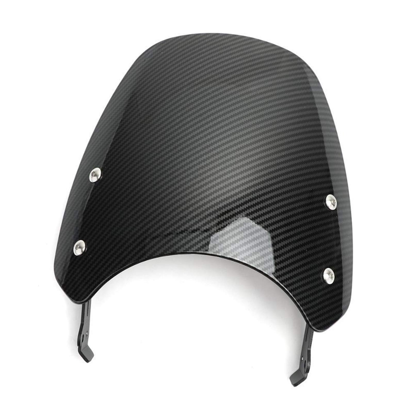 Ducati Scrambler Windscreen 2015-2018 - Carbon Windshield for Motorcycle Protection & Comfort