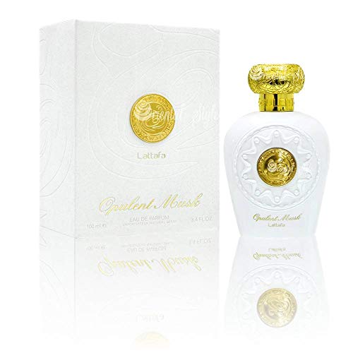 Lattafa Opulent Musk Eau De Parfum Spray - 100ml (3.4 Fl Oz) Luxury Fragrance for Women & Men - 6 Pack Set - Perfect for Gifts, Special Occasions & Daily Wear