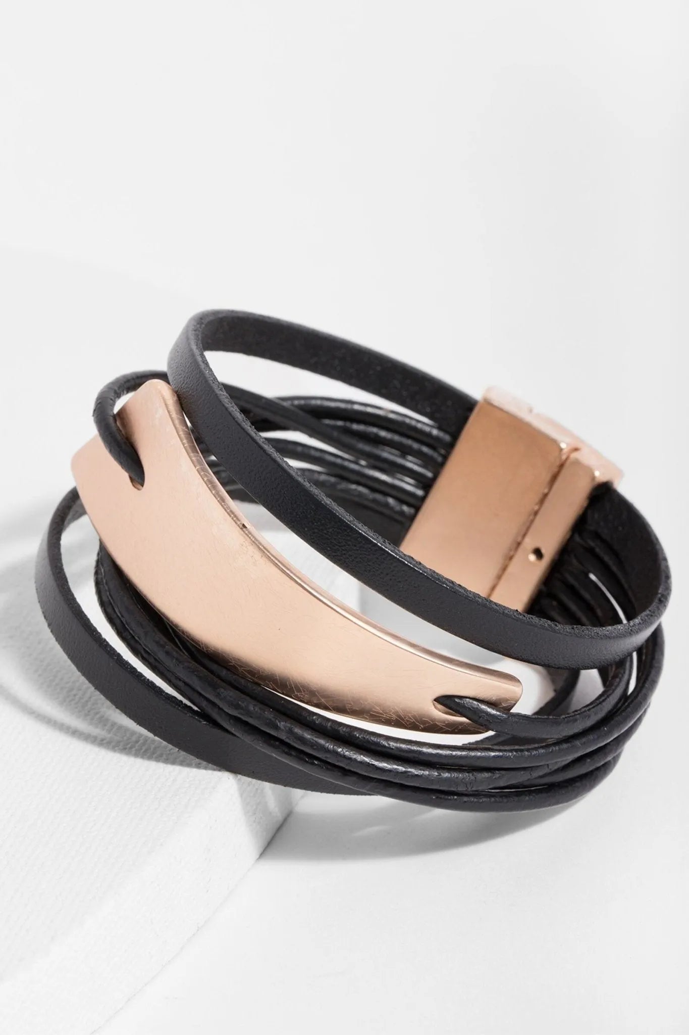 Absolute Zero Genuine Leather Bracelet for Men & Women - Stylish & Durable Handmade Leather Wristband - Perfect for Casual Wear, Gifts & Everyday Fashion Accessories