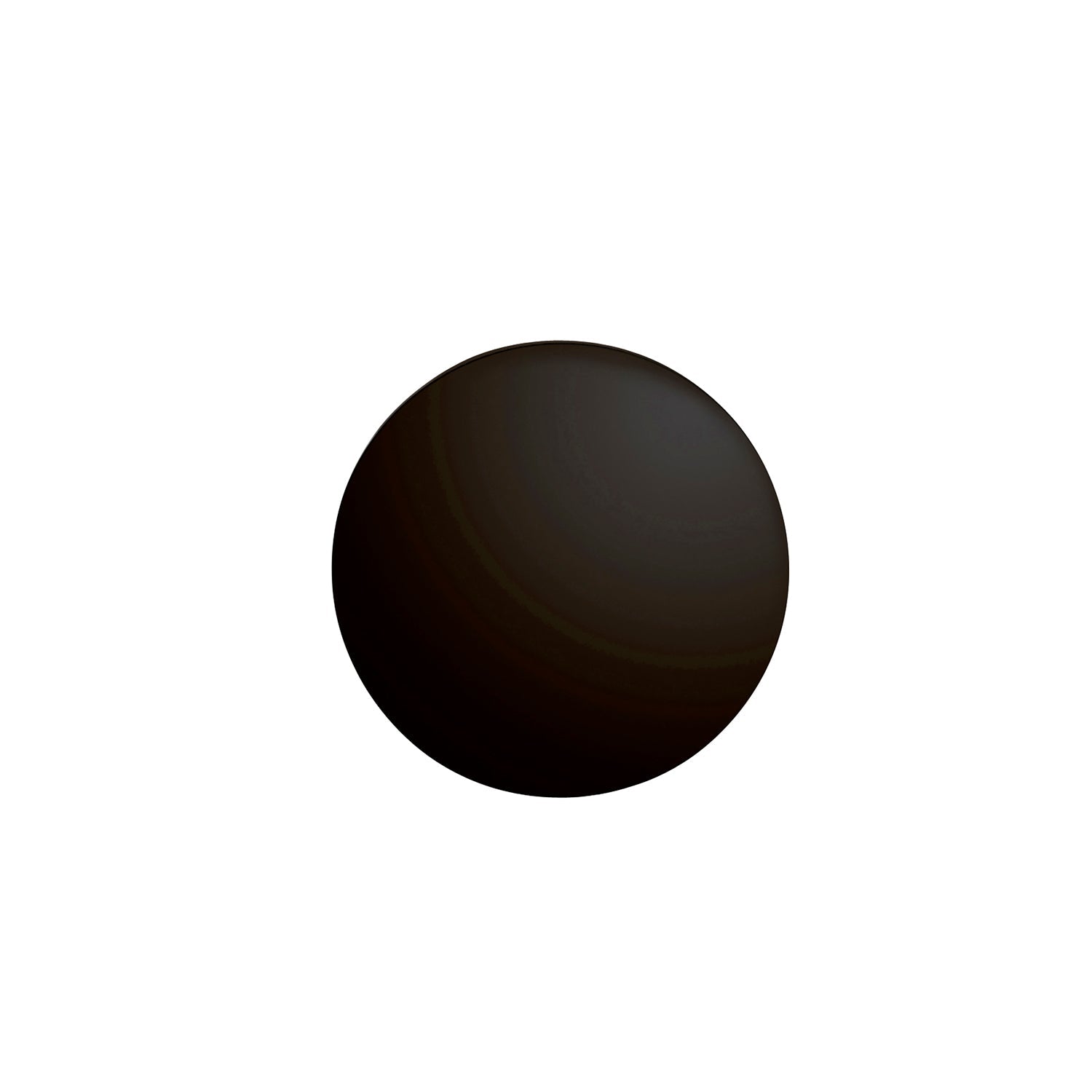 1 3/8 Inch American Diner Cabinet Knob - Black Nickel Finish for Kitchen, Bathroom & Furniture Hardware Upgrade