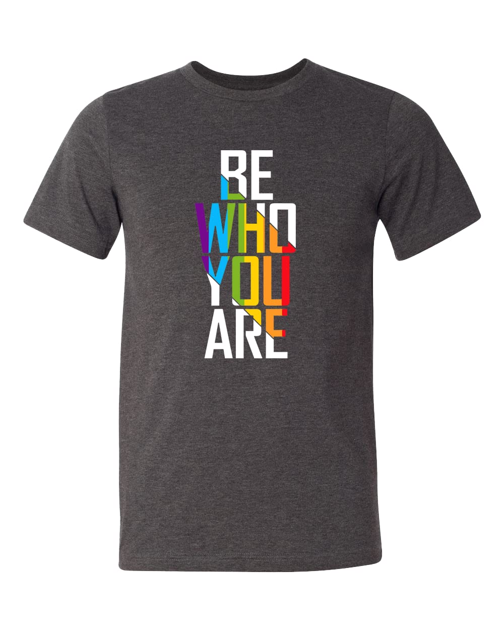 Be Who You Are Pride Shirt - LGBT Equality T-Shirt for Men & Women - Rainbow Gay Pride Tee for Pride Month - Perfect for LGBTQ+ Events, Parades and Ally Support