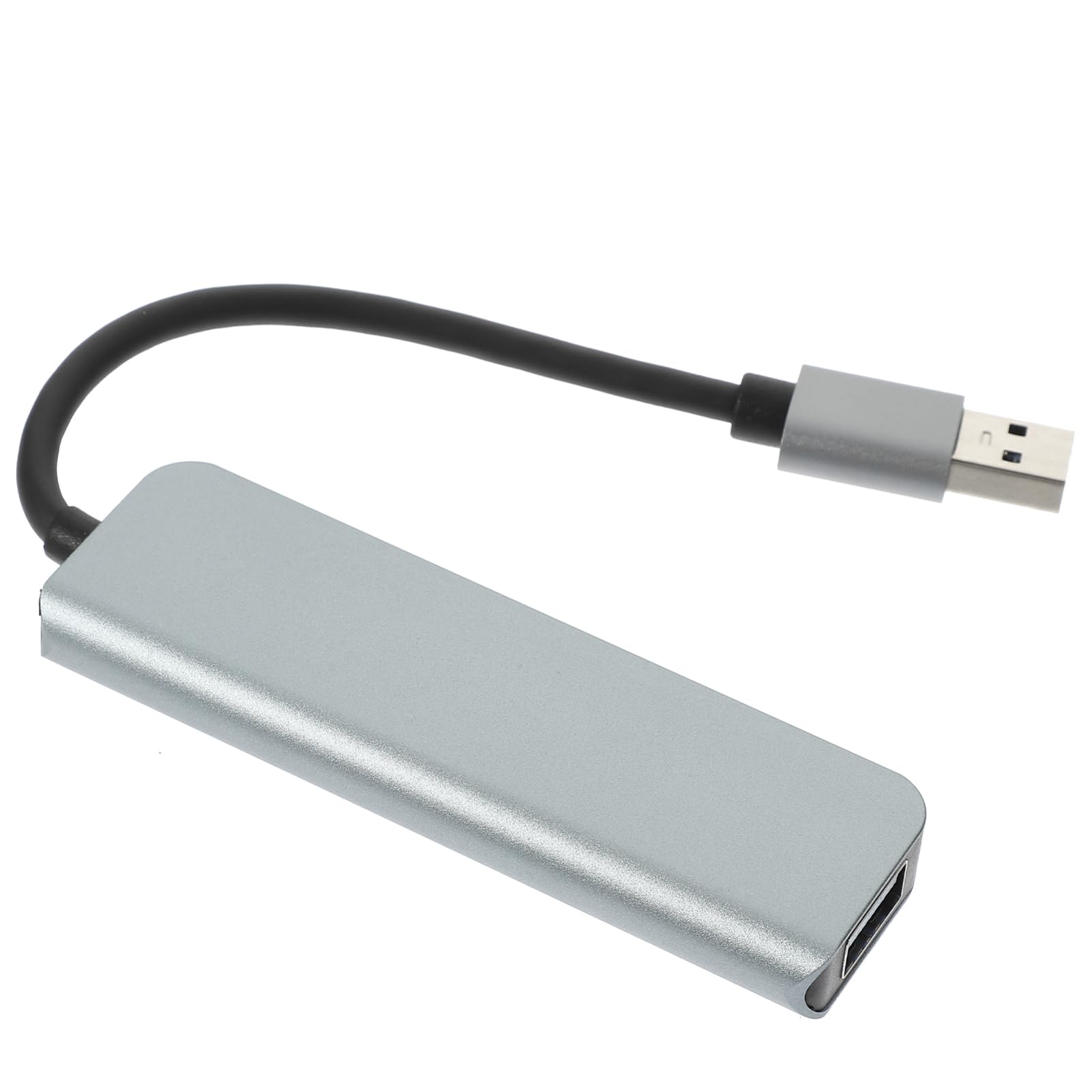 Homoyoyo 3-Port USB Hub with Aluminum Alloy Design - USB 3.0 Extension Cable & Multi-Port Expander for Laptop, PC, MacBook - Perfect for Office, Home & Travel Use