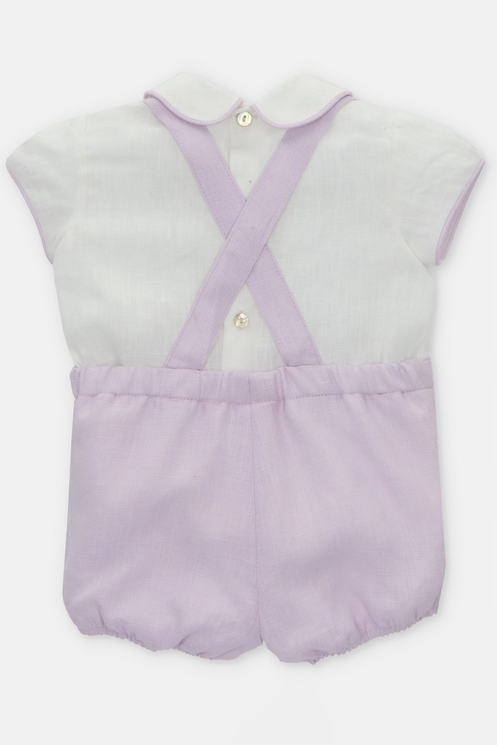 Stylish Wilfred Lavender Shirt & Jam Pants with Suspenders Outfit | Vintage-Inspired Casual Wear for Women | Perfect for Office, Date Night & Spring Outings