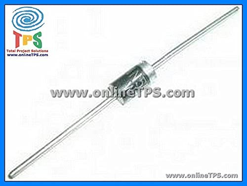 50pcs BY399 Fast Recovery Diode for Electronics Circuits - High Speed Rectifier Diodes for Power Supplies, Inverters & Motor Drives - Reliable Performance by TPS - Perfect for DIY Projects & Industrial Applications