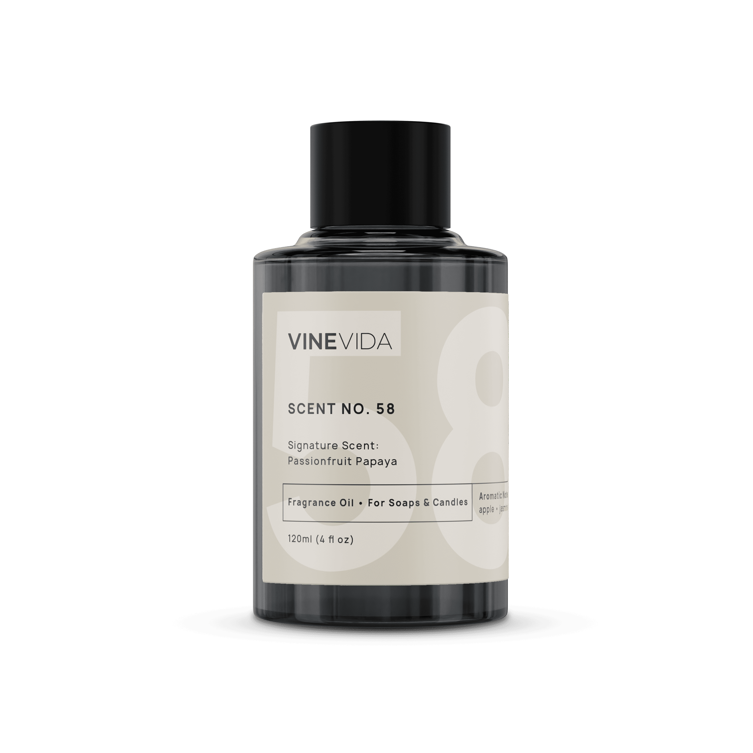 NO. 58 Passionfruit Papaya Fragrance Oil - Premium Scent for Handmade Soaps, Candles, Diffusers & DIY Crafts - Perfect for Aromatherapy, Home Spa & Relaxation