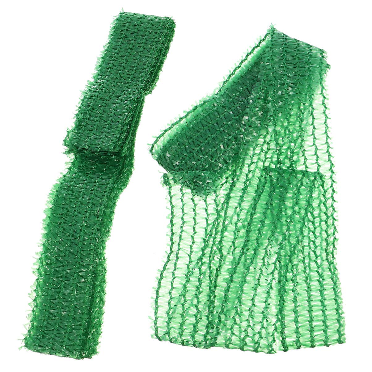 Hemoton 15 Pcs Green Tree Tie Straps - Flexible Plant Support Ties for Outdoor Gardening, Staking and Guying Trees, Vines & Shrubs | Perfect for Tomato Plants, Roses & Garden Landscaping