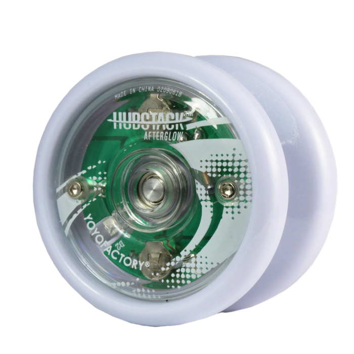 Hubstack Yo-Yo Clear with Blue