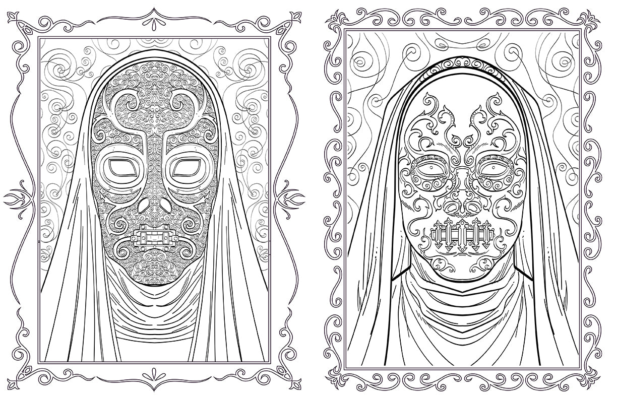 Harry Potter Slytherin House Pride Official Coloring Book - Creative Relaxation for Adults & Kids, Perfect Gift for Fans