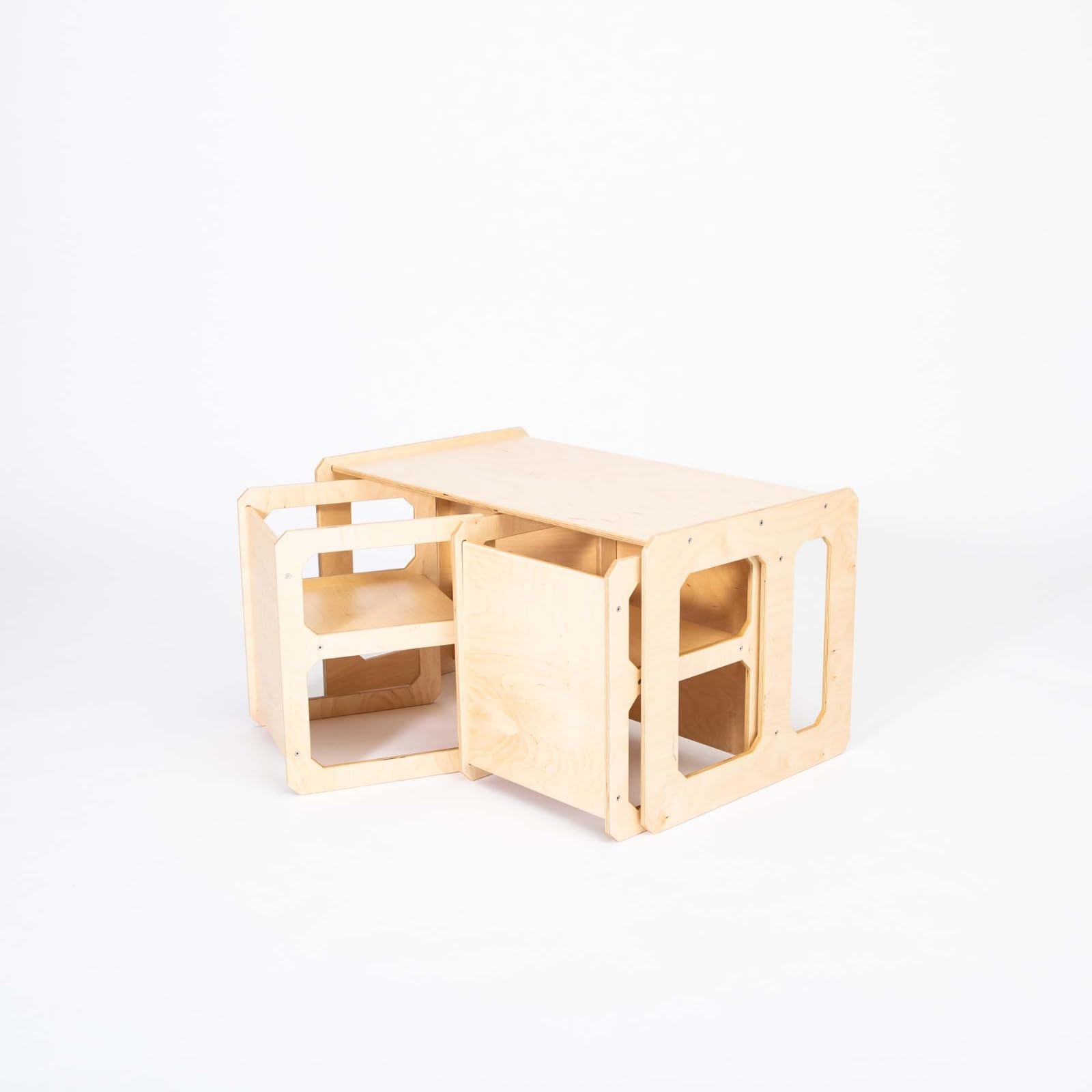 Montessori Toddler Table and Chair Set - Kids Wooden Learning Table with Chairs for Classroom, Home & Playroom - Perfect for Homeschooling, Arts & Crafts, Snack Time