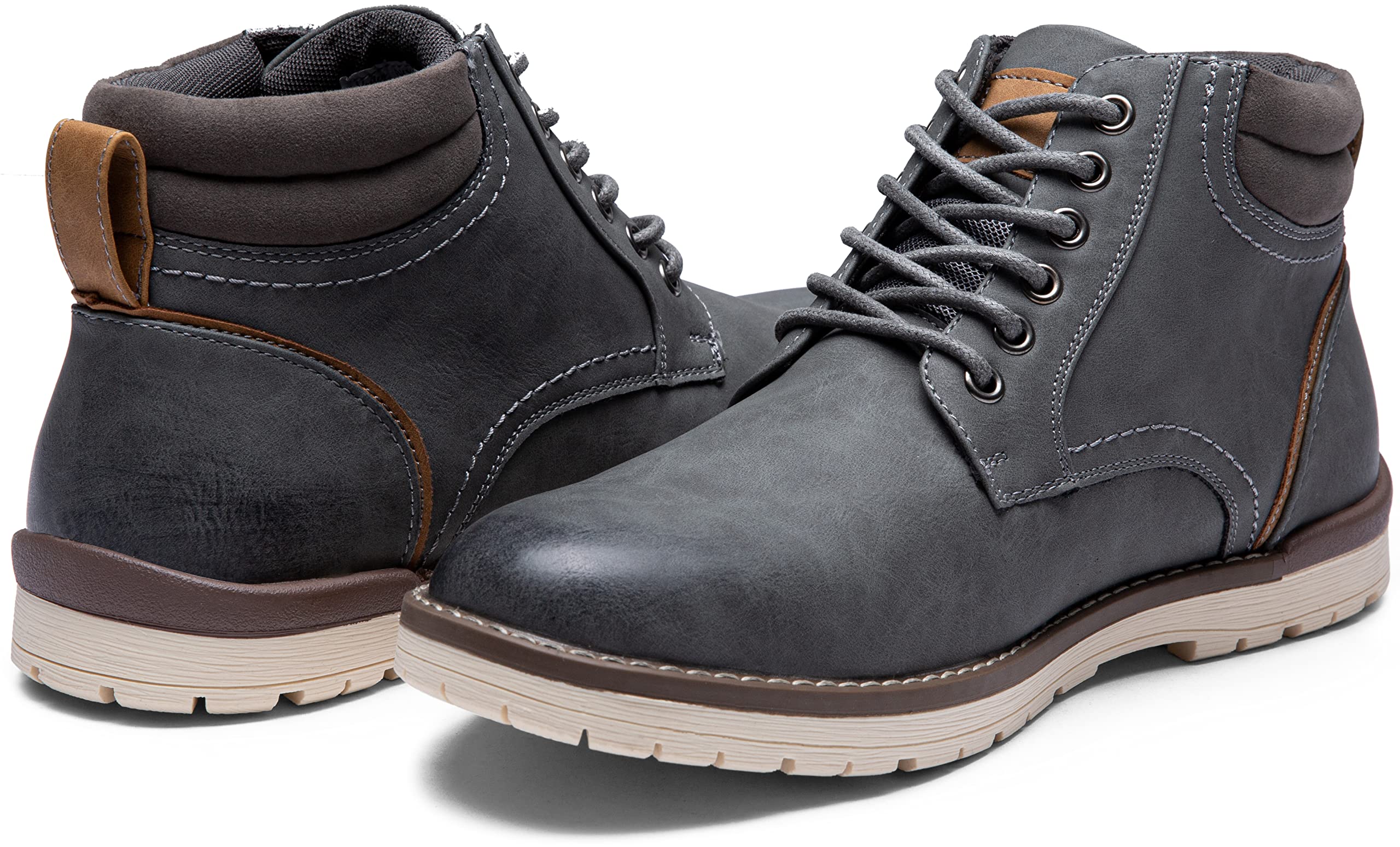 Vostey Men's Hiking Boots - Waterproof Outdoor Boots for Men | Comfortable & Durable Walking Shoes for Camping, Trekking & Everyday Wear