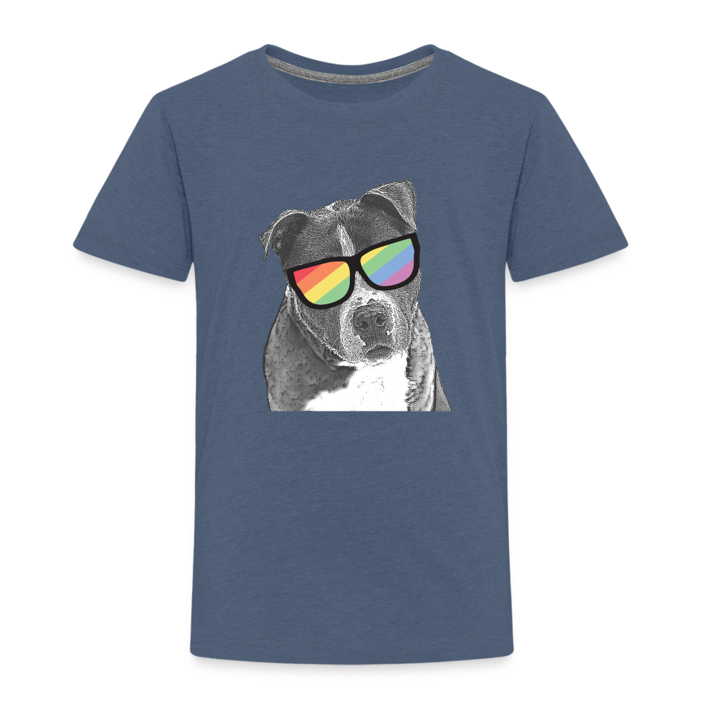Premium Pride Dog Toddler T-Shirt - Soft & Comfortable Cotton Tee for Kids - Perfect for Playdates, Daycare & Family Outings