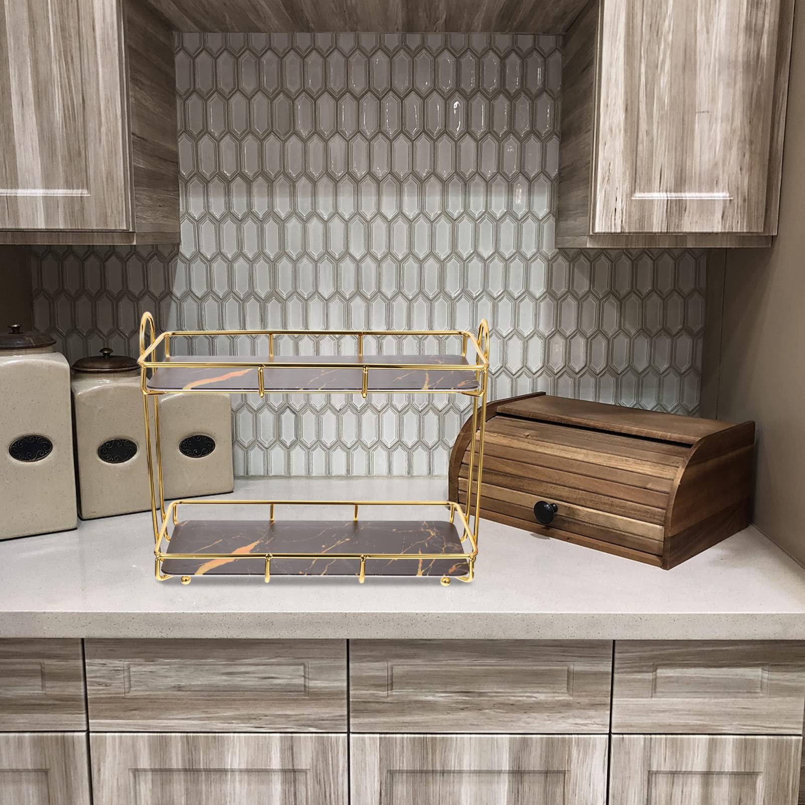 Beavorty Cosmetic Storage Rack - Countertop Organizer for Bathroom & Vanity