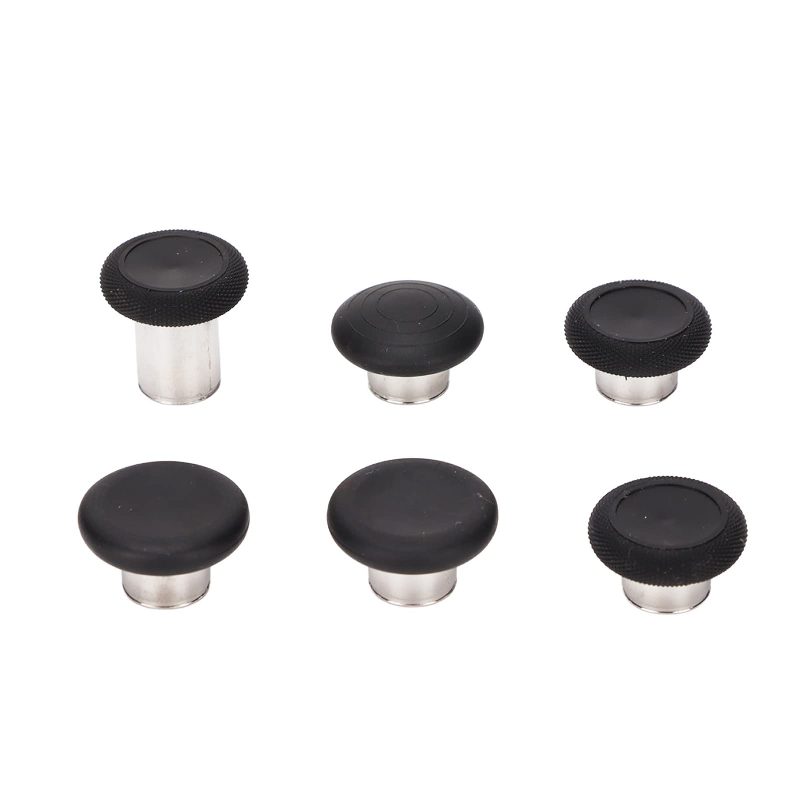 Akozon 6-Pack Elite 2 Controller Thumbsticks - Metal Replacement Joysticks for Xbox One Elite Series 2 Controller - Enhanced Grip for Gaming, FPS, and Competitive Play