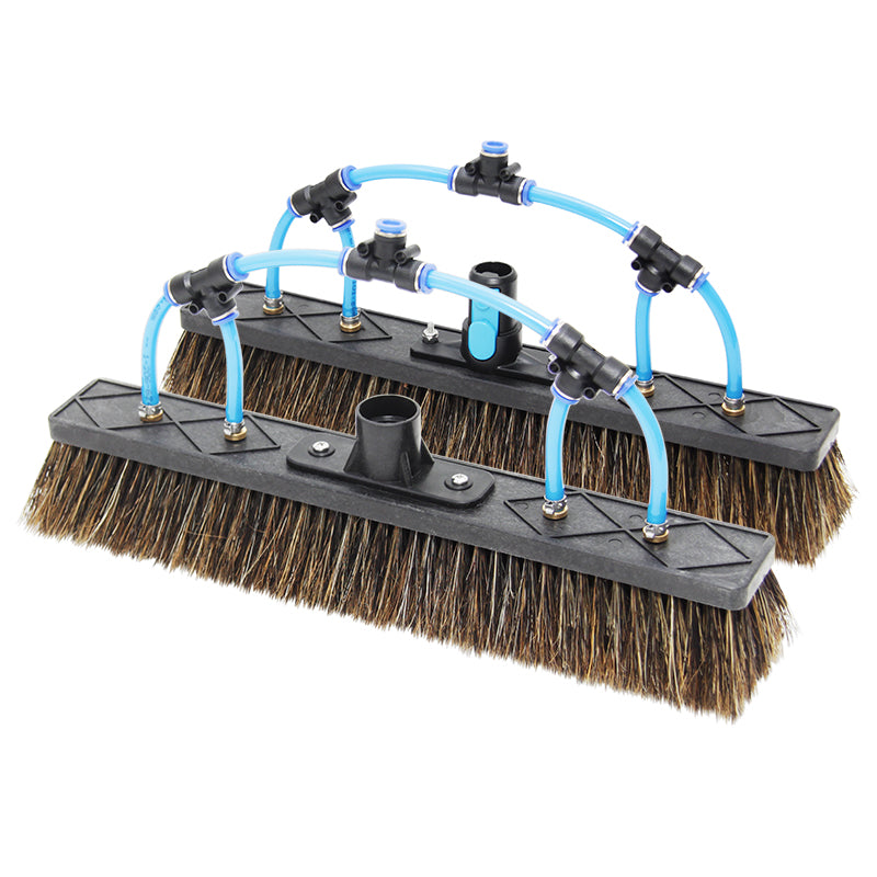 Blue Dragon Boar Full Trim Brush 14in/35cm - Natural Bristle Hairbrush for Men & Women - Perfect for Styling, Detangling & Smoothing Hair - Salon Quality Hair Care Tool for Home & Professional Use