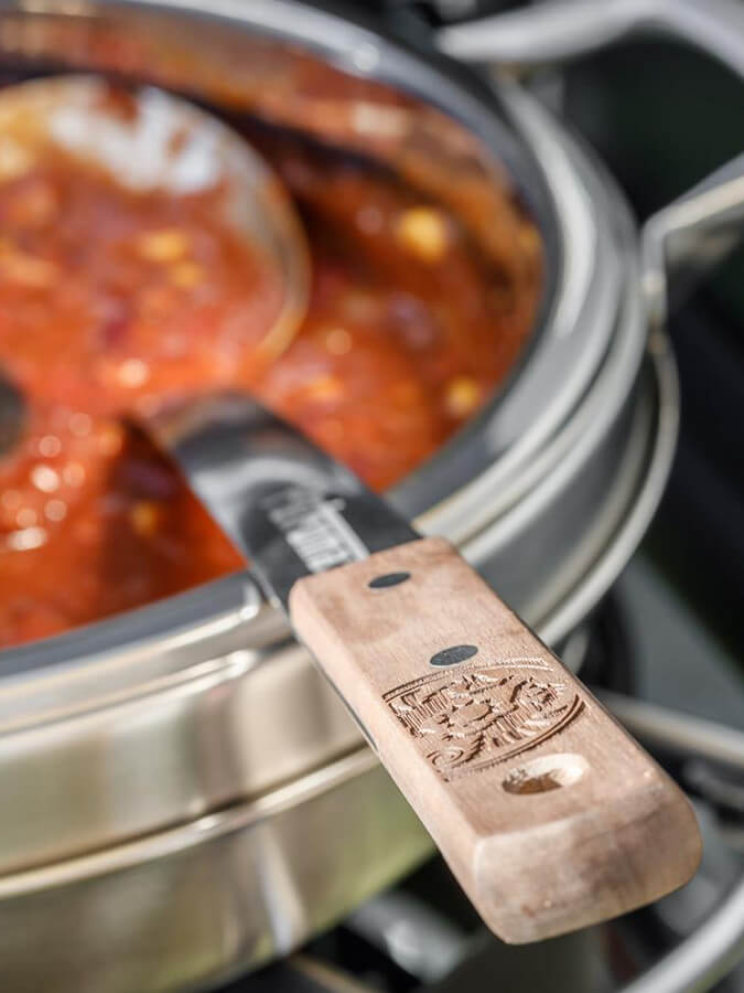 Petromax Stainless Steel Serving Spoon - Durable Kitchen Utensil for Serving Salads, Pasta & Desserts - Perfect for BBQ, Picnics & Family Gatherings