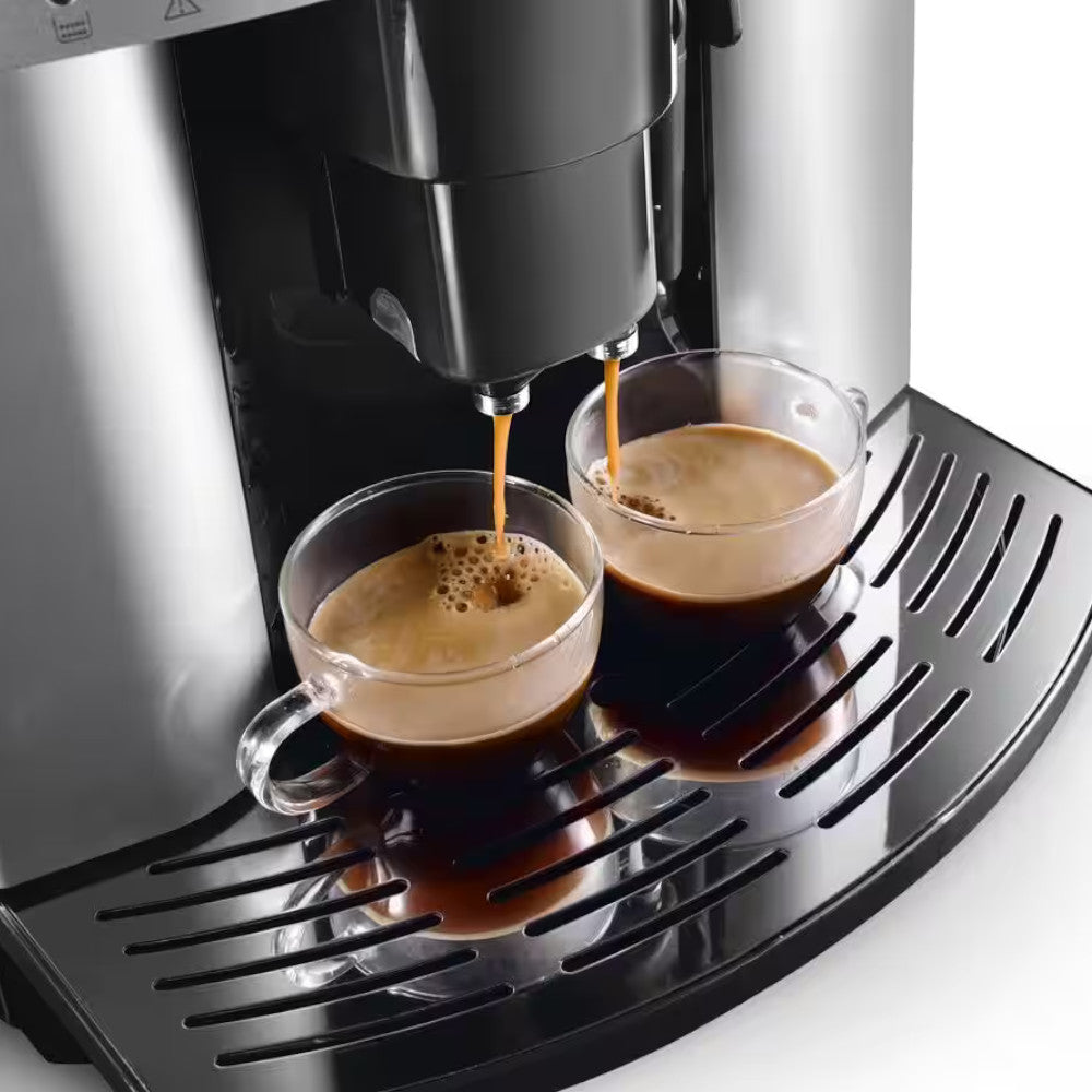 DELONGHI ESAM3300 Magnifica Super Automatic Espresso Machine - Factory Serviced with Home Essentials Warranty | Perfect for Home Baristas & Coffee Lovers