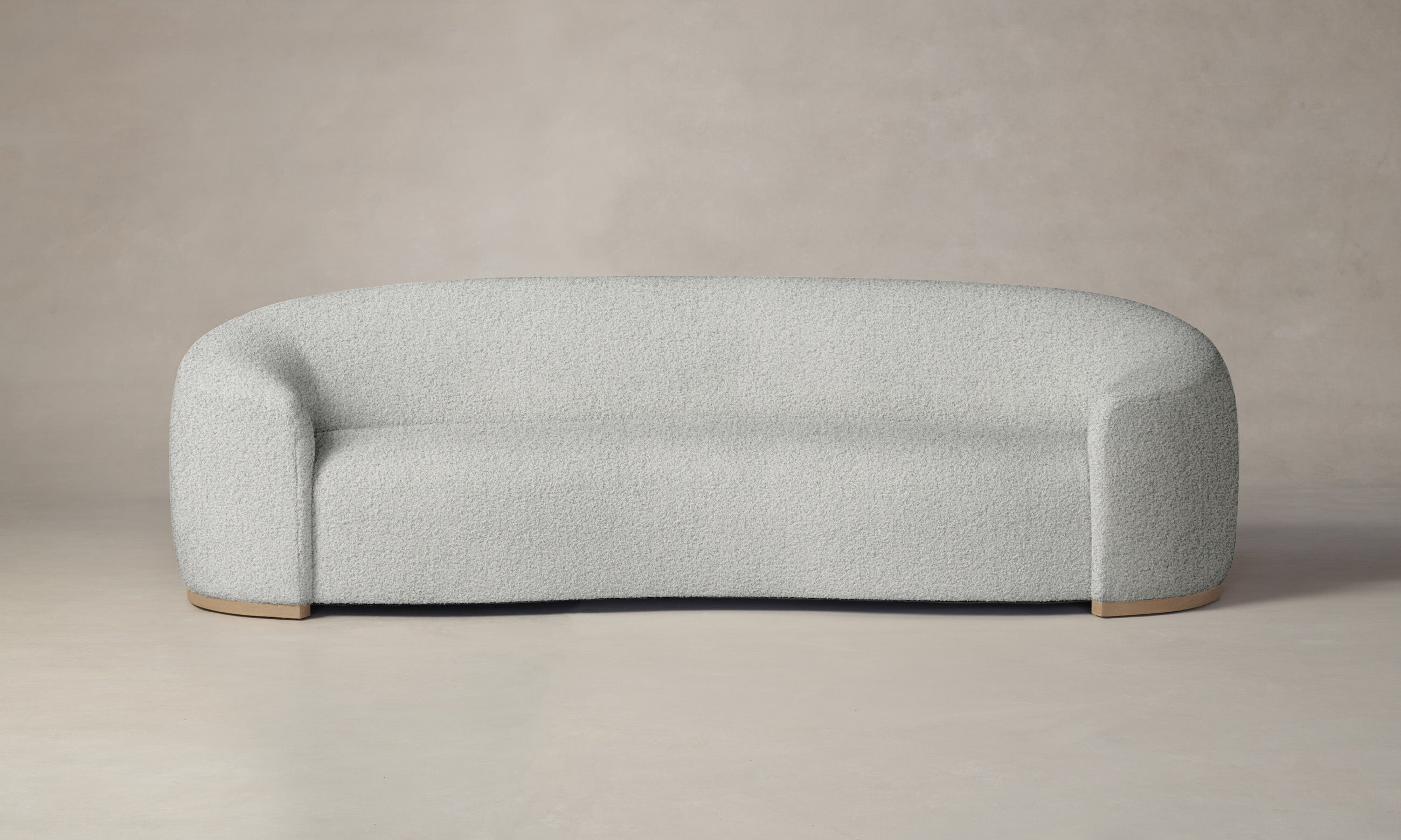 The Chelsea Sofa - Premium Woolen Bouclé Cliff Upholstered Modern Living Room Couch for Cozy Home & Office Decor
