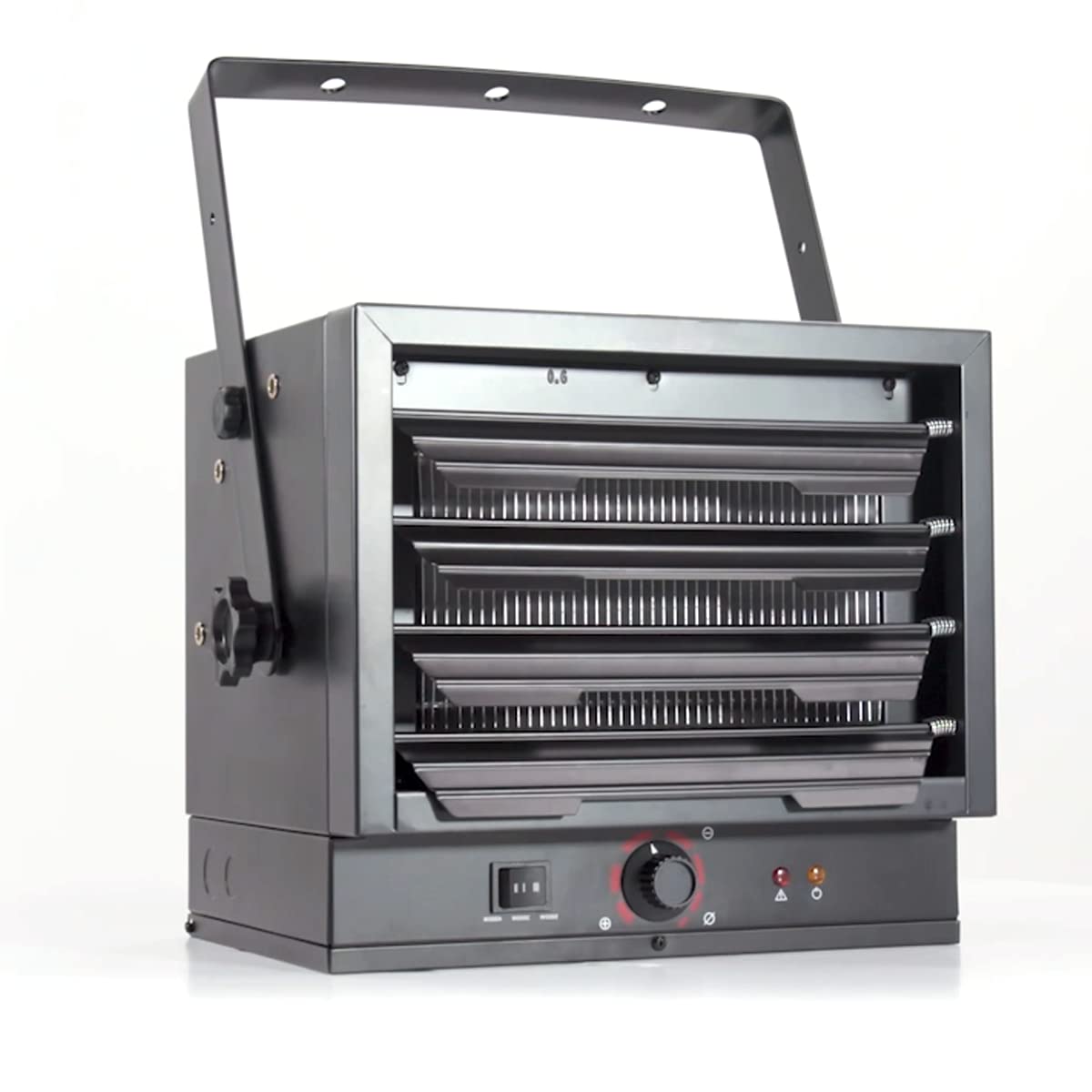 240 Volt 5000W Forced Air Electric Garage Heater - Commercial Grade Heavy Duty Heater for Warehouses, Workshops & Industrial Spaces