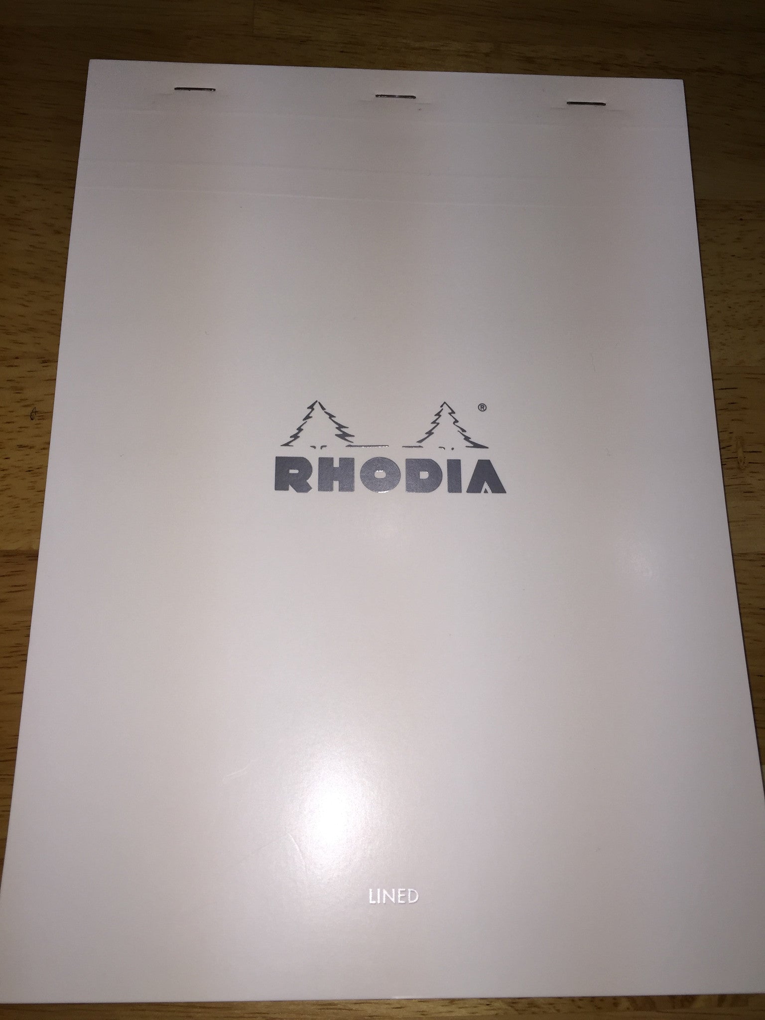 Rhodia Ice White Limited Edition Notepad - Premium Writing Paper for Journaling, Note Taking & Sketching - Perfect for Office, School & Creative Projects