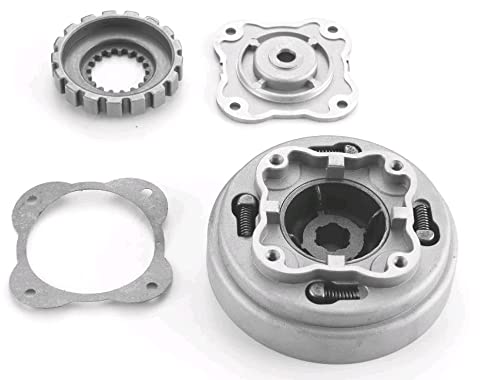 17T Manual Clutch Assembly for 50cc-125cc Dirt Bikes, ATV & Go-Karts - Compatible with Taotao & More - Perfect for Off-Road Racing & Engine Maintenance